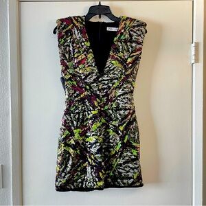Zara mini sequin dress XS